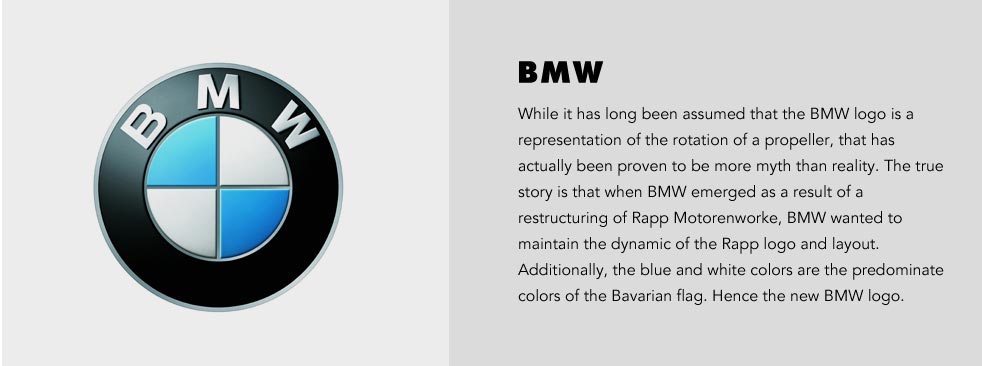 What is the meaning of bmw car logo #5