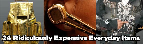 24 Outrageously Expensive Everyday Items