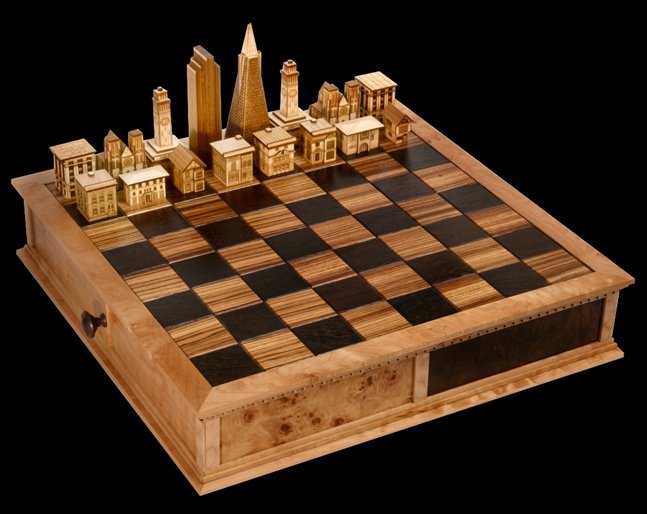 Steve Vigar Designs Chess Set