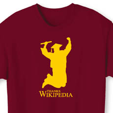 thanks-wikipedia-tshirt