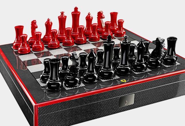 ultra modern modern chess set