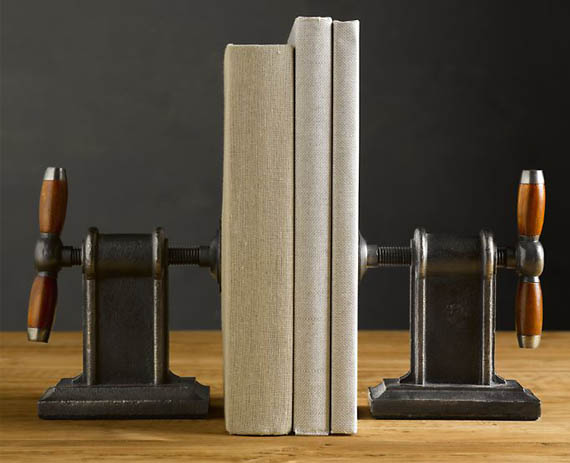Vise-Bookends