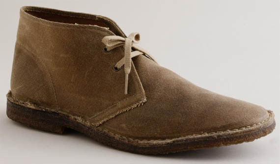 J. Crew Rugged Twill MacAlister Boots 
