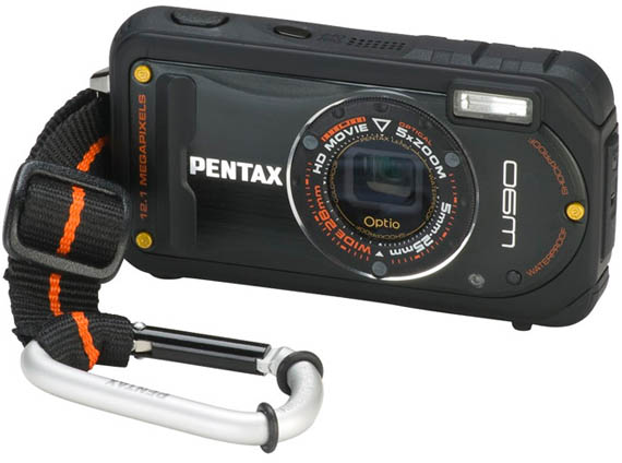Pentax-Optio-W90-Camera