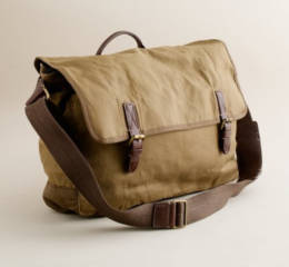 j crew mens messenger bag