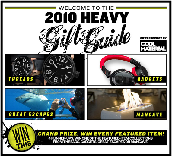 2010 Heavy Gift Guide & Giveaway