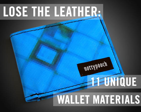 Lose the Leather: 11 Unique Wallet Materials +Giveaway