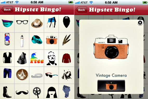 hipster-bingo