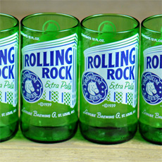 rolling-rock-beer-bottle-glasses