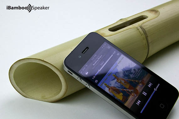 iBamboo Electricity-Free Speaker