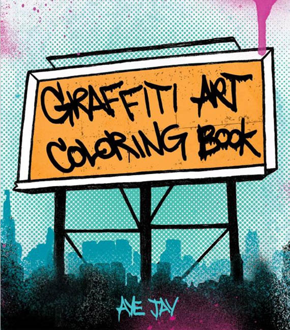 Graffiti Art Coloring Book