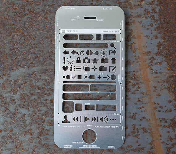 iPhone-Stencil