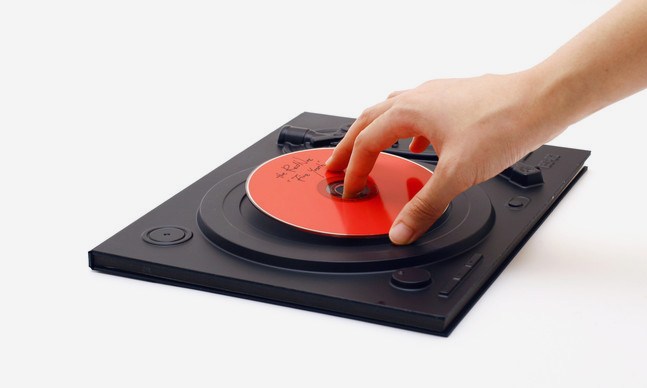 Turntable-notebook
