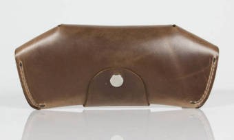 Tanner Goods Leather Sunglass Case