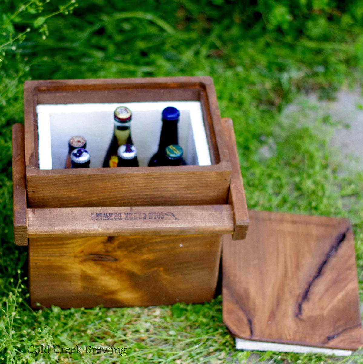 Wooden Beer Cooler