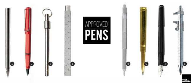 Approved: Pens