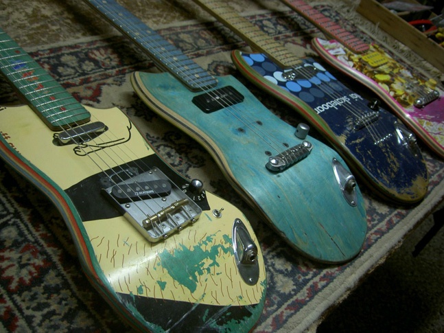 Skateboard-Guitars