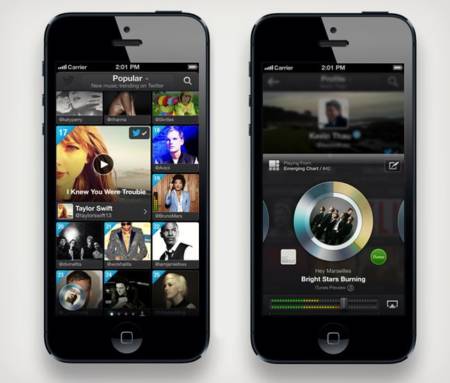 Twitter #Music App | Cool Material