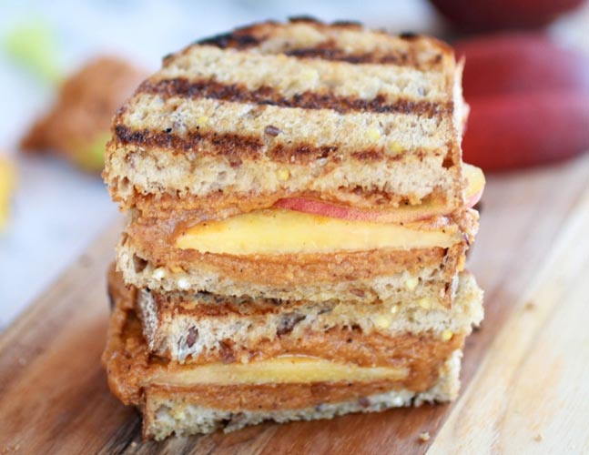 Chipotle-Honey-Roasted-Peanut-Butter-Peach-Grilled-Sandwich