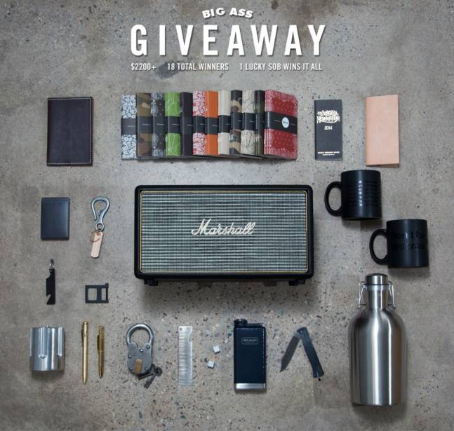 Cool Material’s Big Ass Giveaway
