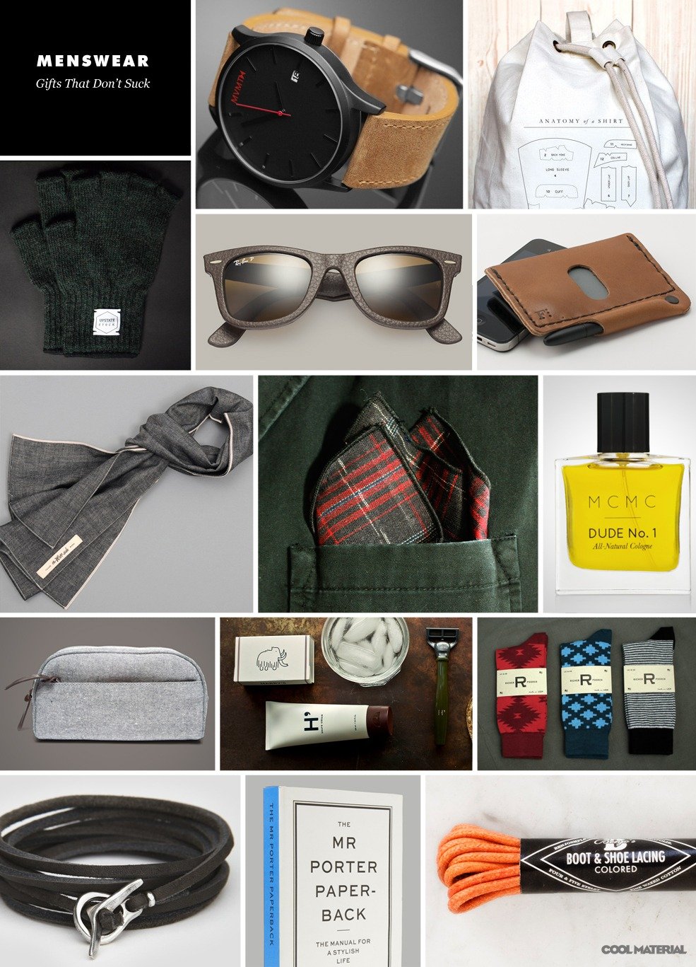 Holiday Gift Guide: Menswear