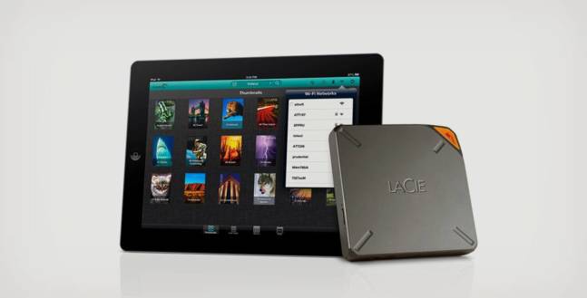 Lacie Fuel Wirelessly Stores 1TB of Media