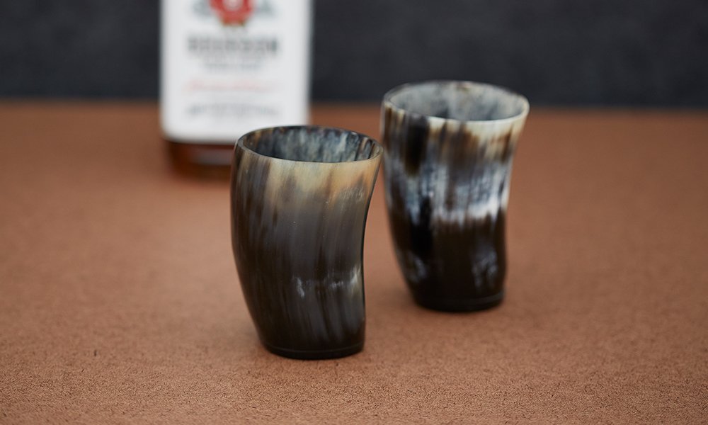 Steer Horn Drinking Cups