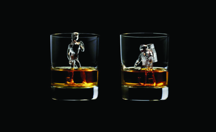 Intricate 3D Ice Cubes For Your Whisky