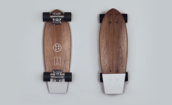 These Skateboards Are Made From 100% Walnut and Maple