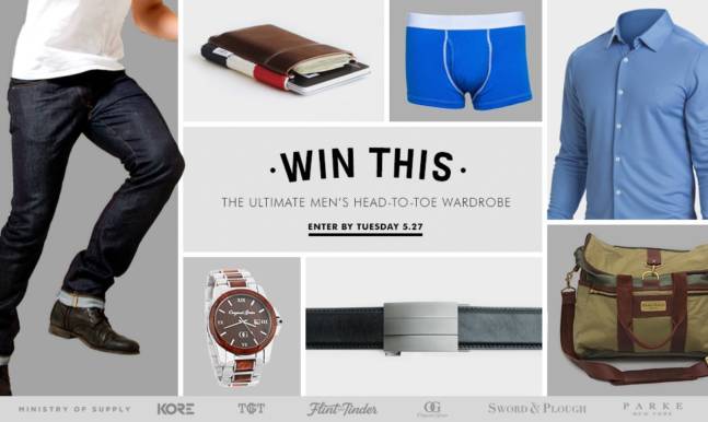 Ultimate Crowdfunded Men’s Fashion Giveaway [CLOSED]
