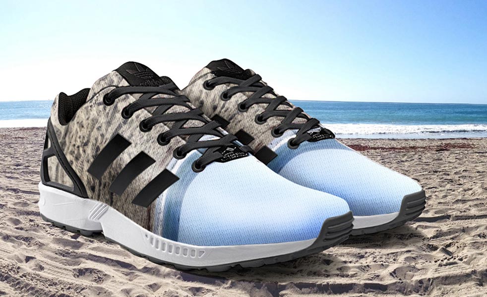Industrialize dedication salt Design Your Own Adidas ZX Flux Sneakers | Cool Material