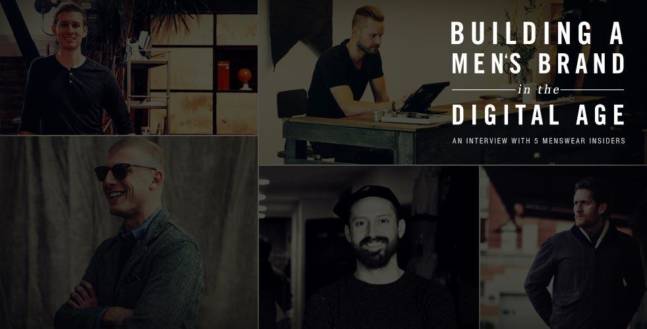 Building A Men’s Brand in the Digital Age