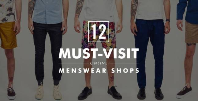 12 Must-Visit Online Menswear Shops