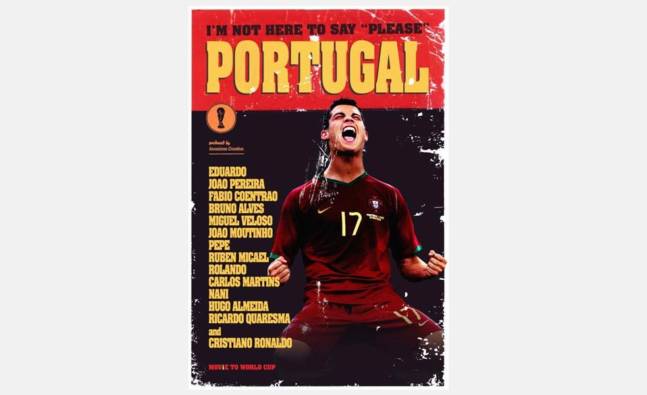 Cult Movie Posters With World Cup Teams