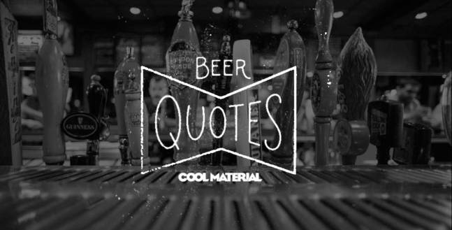 A Month of Beer Quotes