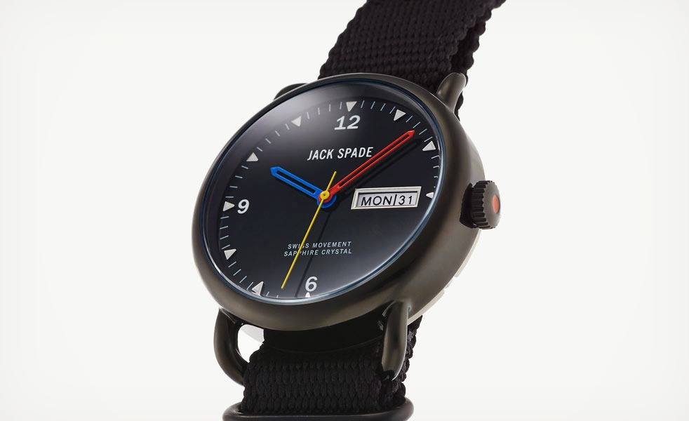 Jack Spade Has New Colorways For The Conway Watch | Cool Material