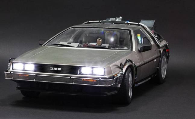 Hot Toys Made the Perfect Back to the Future DeLorean Model