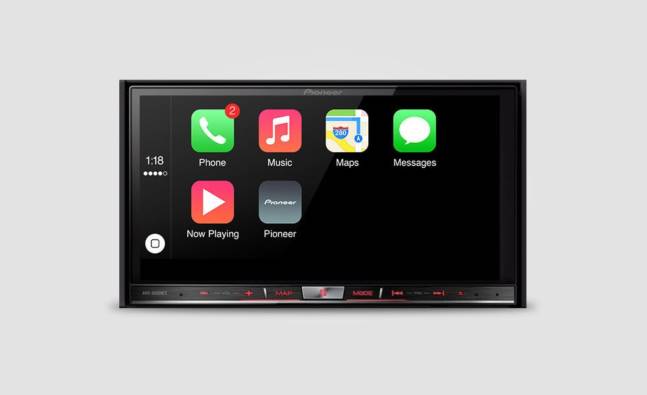Pioneer NEX Receivers Now Have Apple CarPlay