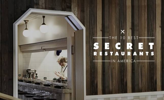 The 10 Best Secret Restaurants in America