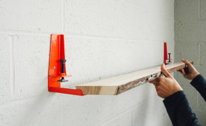 Turn Any Flat Plank Into A Shelf