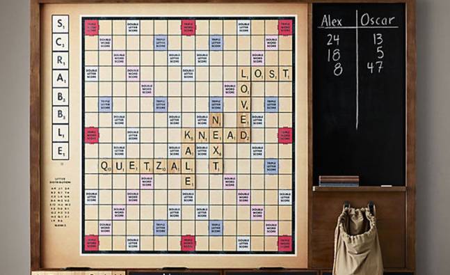 Now You Can Play Scrabble On The Wall