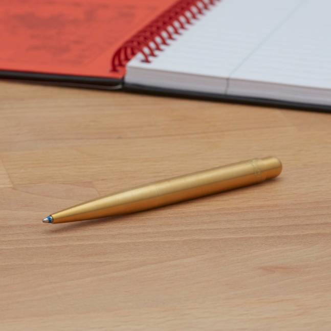 These Brass Ballpoint Pens Are Ideal for Travel