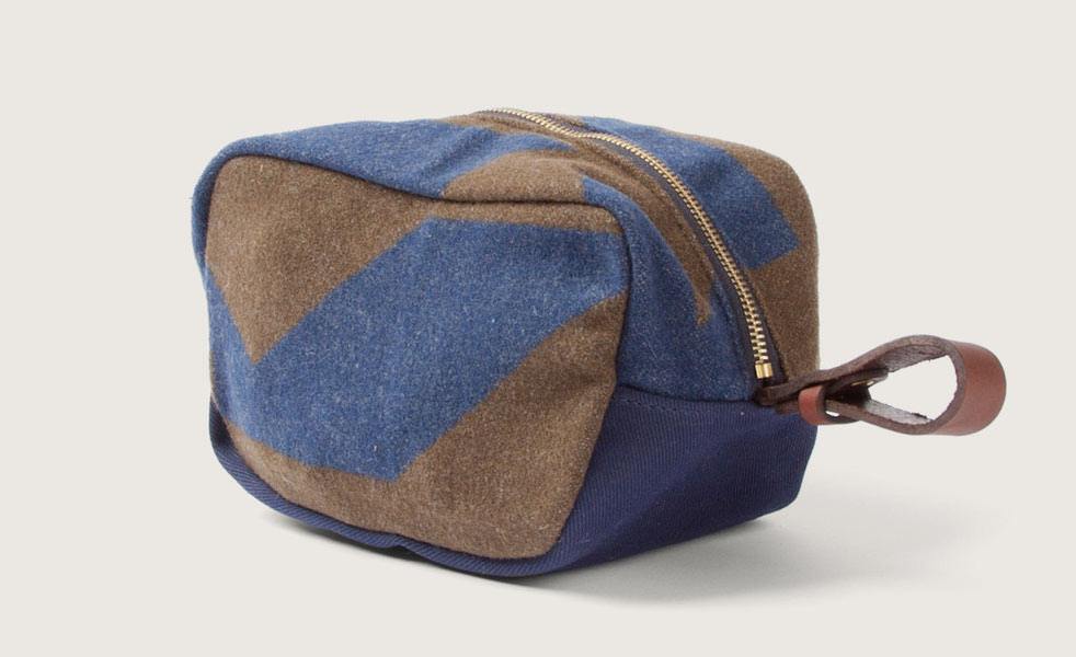 Pendleton x Tanner Goods Wool Dopp Kit