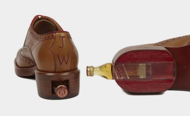 These Brogues Hide a Bottle of Booze