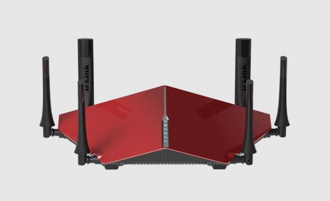The D-Link AC3200 Router Looks Like an Alien Spacecraft