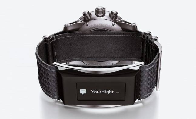 The Montblanc E-Strap Has a Touchscreen on the Band