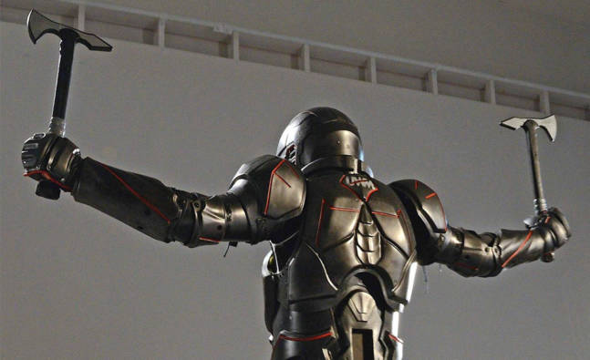 The Carbon-Fiber Gladiator Suit