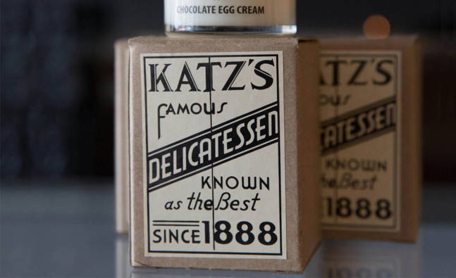 Katz’s Deli Chocolate Egg Cream Candle