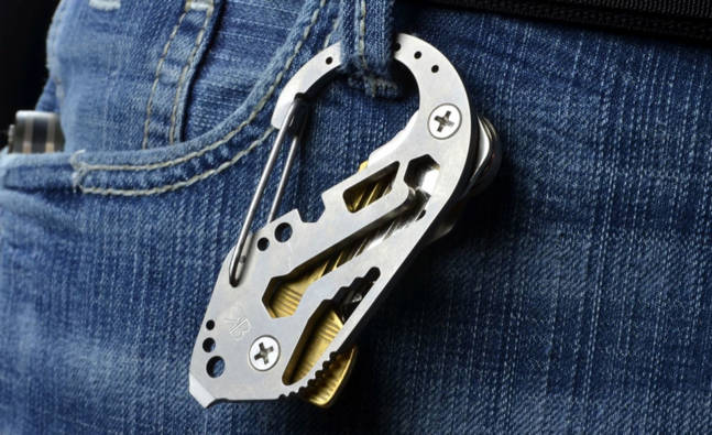 The Keybiner Is A Key Holder and Multi-Tool In One