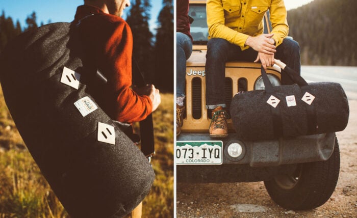 Topo x Woolrich Duffel